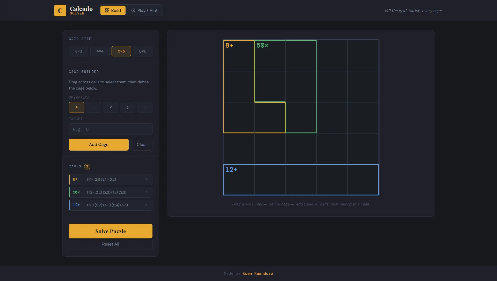 Project screenshot